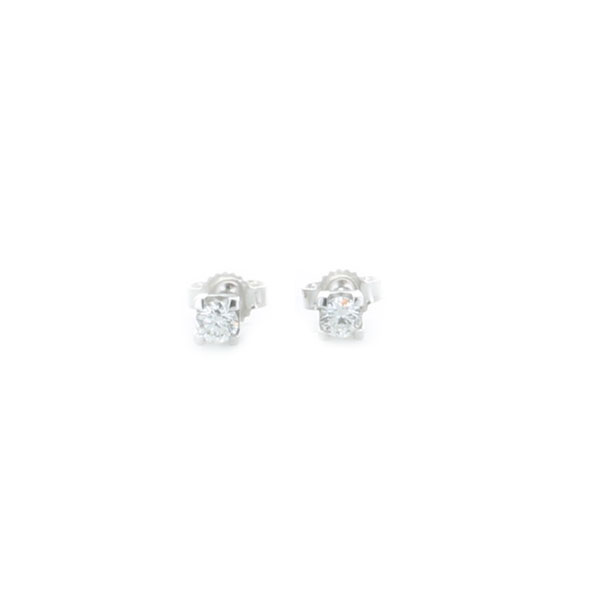 GENEVE CLASSIC EARRINGS 0.95 18K WHITE GOLD