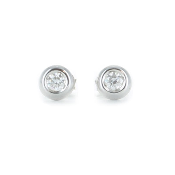 GENEVE CLASSIC EARRINGS 1.7 18K WHITE GOLD