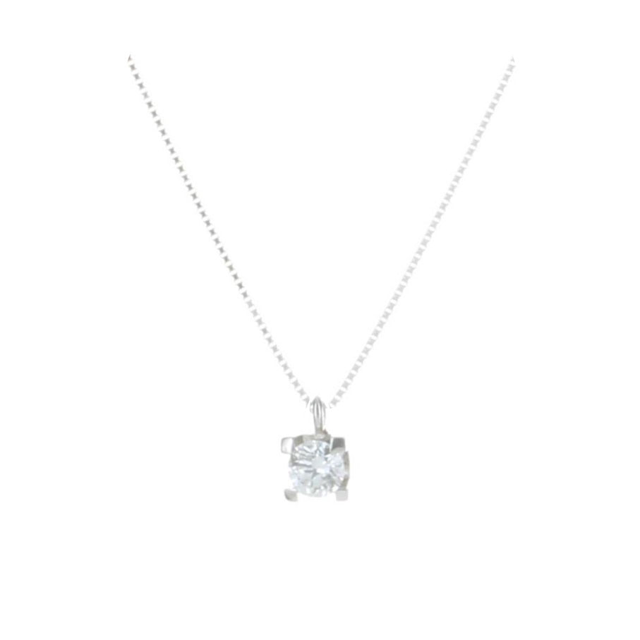 GENEVE CLASSIC NECKLACE 1.12 18K WHITE GOLD 42CM