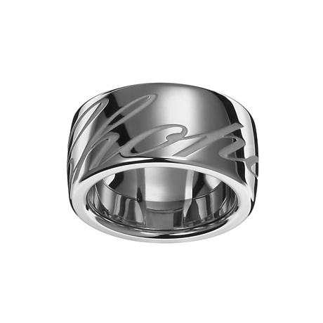 CHOPARD CHOPARDISSIMO RING 18.6 18K WHITE GOLD 54