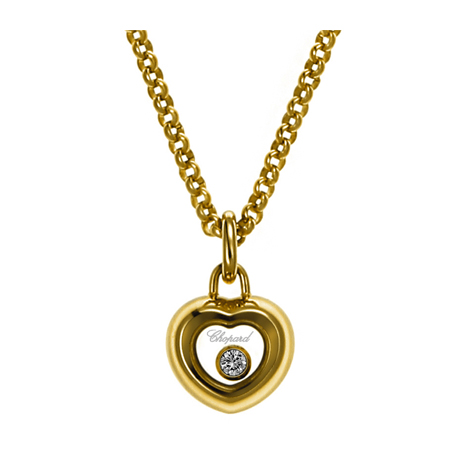 CHOPARD MISS HAPPY NECKLACE 6.8 18K YELLOW GOLD