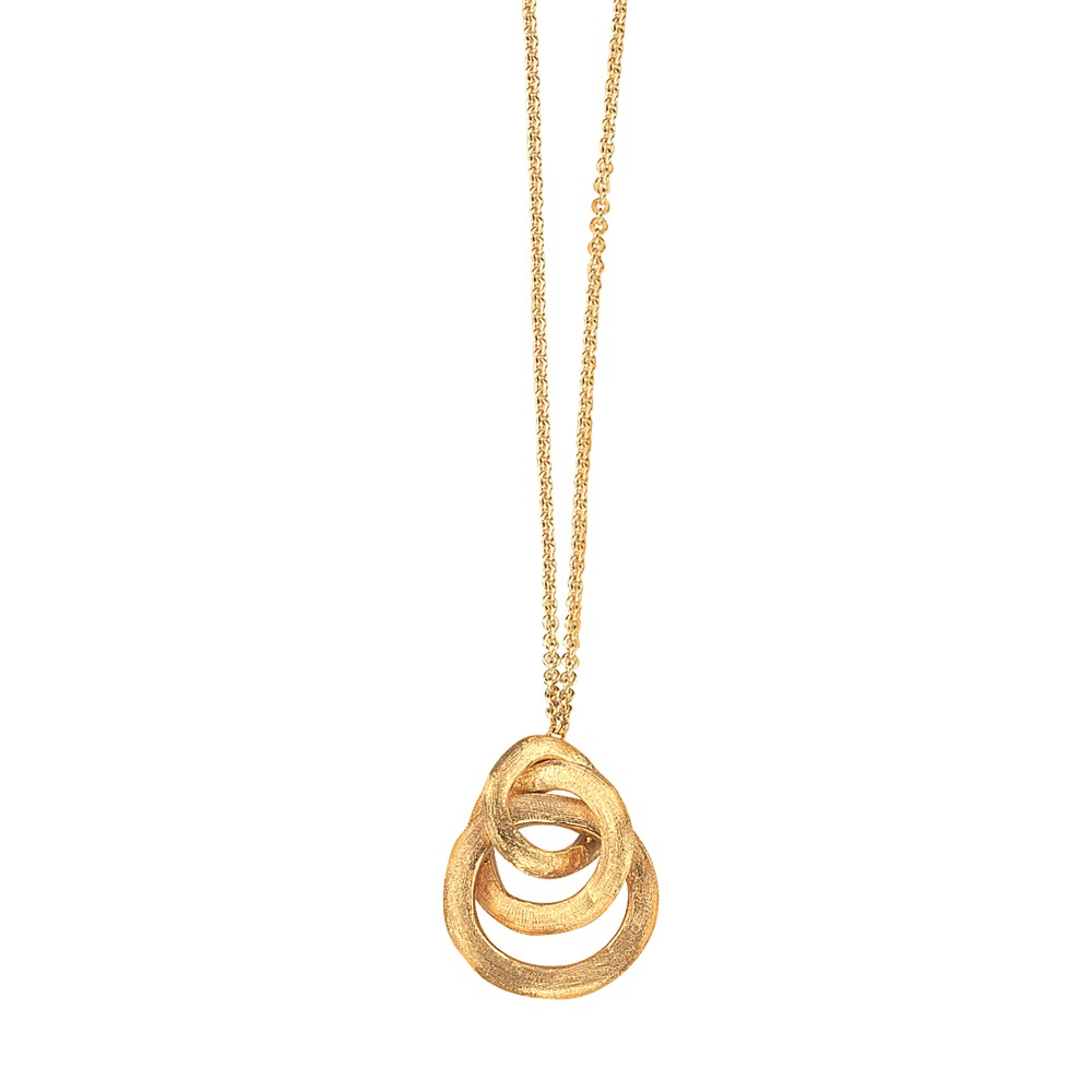 MARCO BICEGO JAIPUR LINK NECKLACE 7.3 18K YELLOW GOLD 42CM