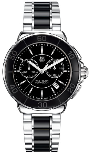 FORMULA 1 CHRONOGRAPH QUARTZ 41MM STEEL BLACK STEEL & CERAMIC
