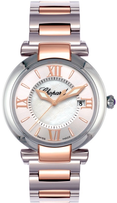 IMPERIALE 36 QUARTZ 36MM STEEL & ROSE GOLD SILVER STEEL & ROSE GOLD