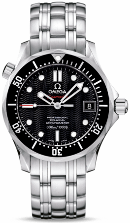 SEAMASTER DIVER 300M JAMES BOND CO AXIAL AUTOMATIC 36,25MM STEEL BLACK STEEL