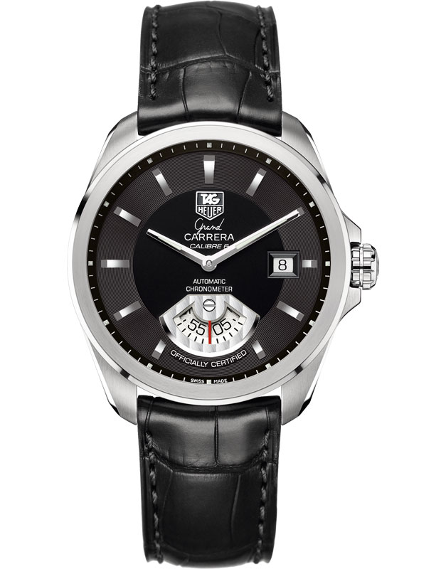 GRAND CARRERA CALIBRE 6RS AUTOMATIC 40,2MM STEEL BLACK ALLIGATOR