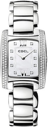 BRASILIA MINI QUARTZ 23,7MM STEEL MOTHER OF PEARL STEEL