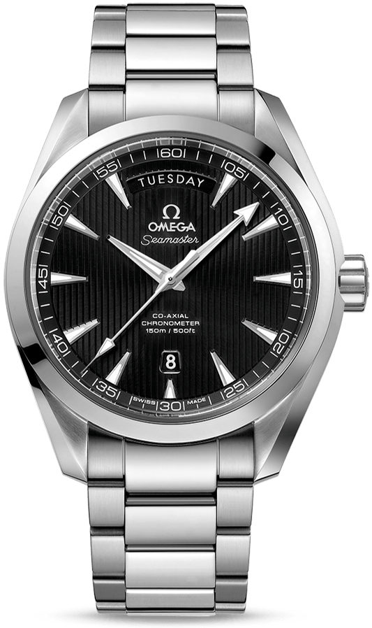 SEAMASTER AQUA TERRA DAY DATE AUTOMATIC 41,5MM STEEL BLACK STEEL