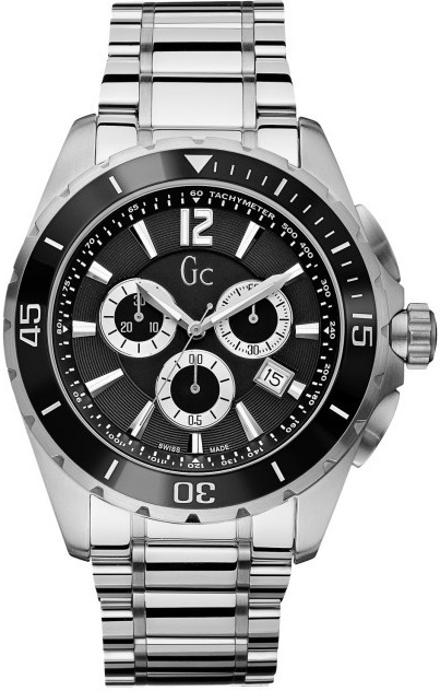 SPORT CHIC SPORT CLASS XXL QUARTZ 45MM STEEL BLACK STEEL