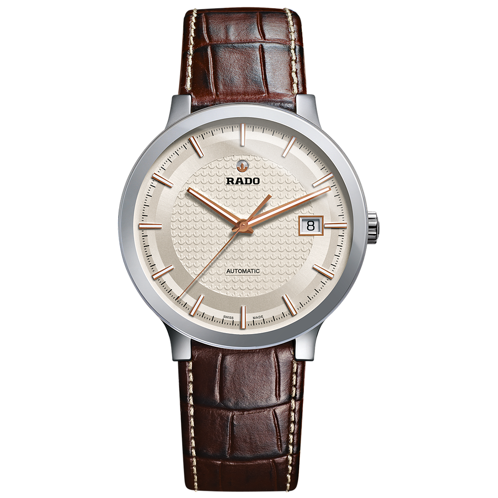 CENTRIX SILVER AUTOMATIC 38MM STEEL SILVER ALLIGATOR