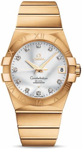 CONSTELLATION CO AXIAL 38MM AUTOMATIC 38MM SILVER GOLD