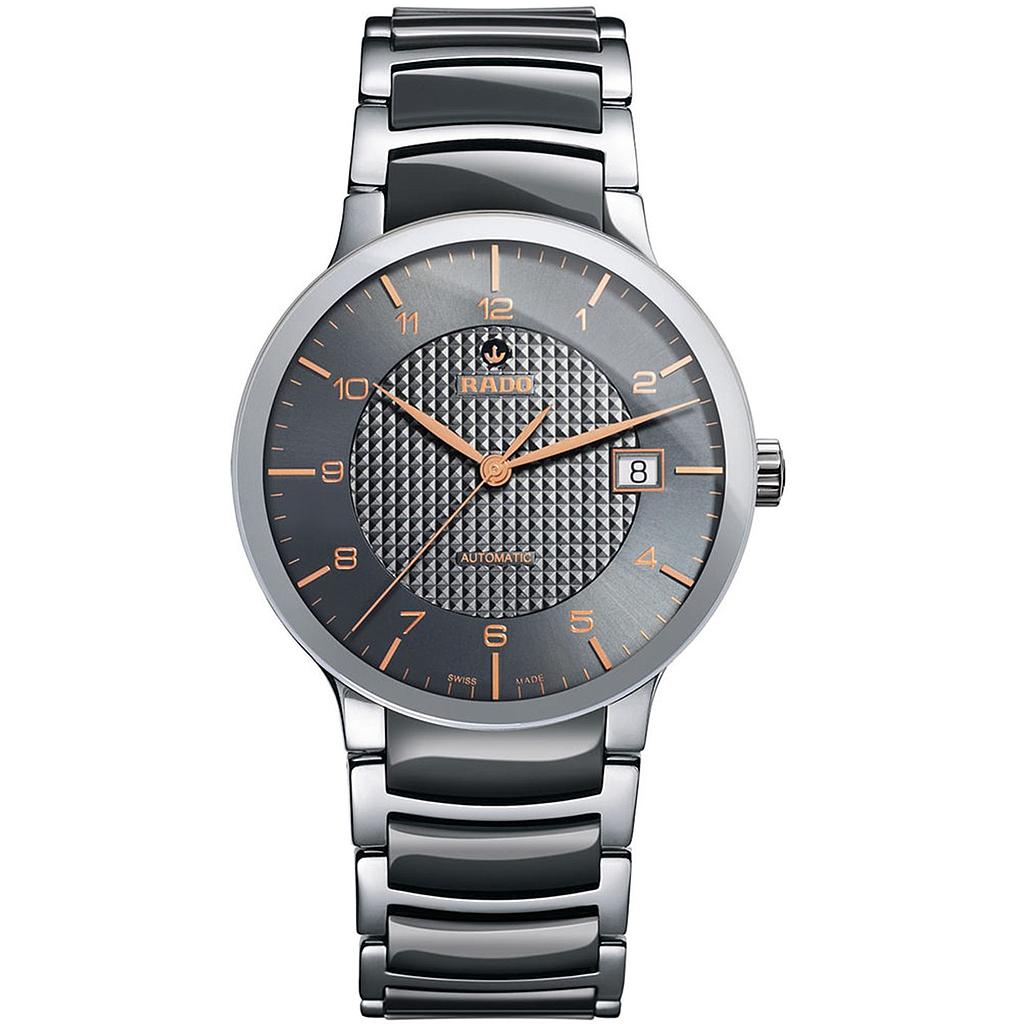 CENTRIX SILVER AUTOMATIC 38MM STEEL GREY STEEL & CERAMIC