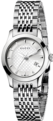 G TIMELESS QUARTZ SMALL QUARTZ 27MM STEEL SILVER STEEL