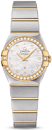 CONSTELLATION QUARTZ 24MM QUARTZ 24MM STEEL MOTHER OF PEARL STEEL & GOLD