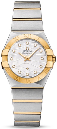 CONSTELLATION QUARTZ 27MM QUARTZ 27MM STEEL MOTHER OF PEARL STEEL & GOLD