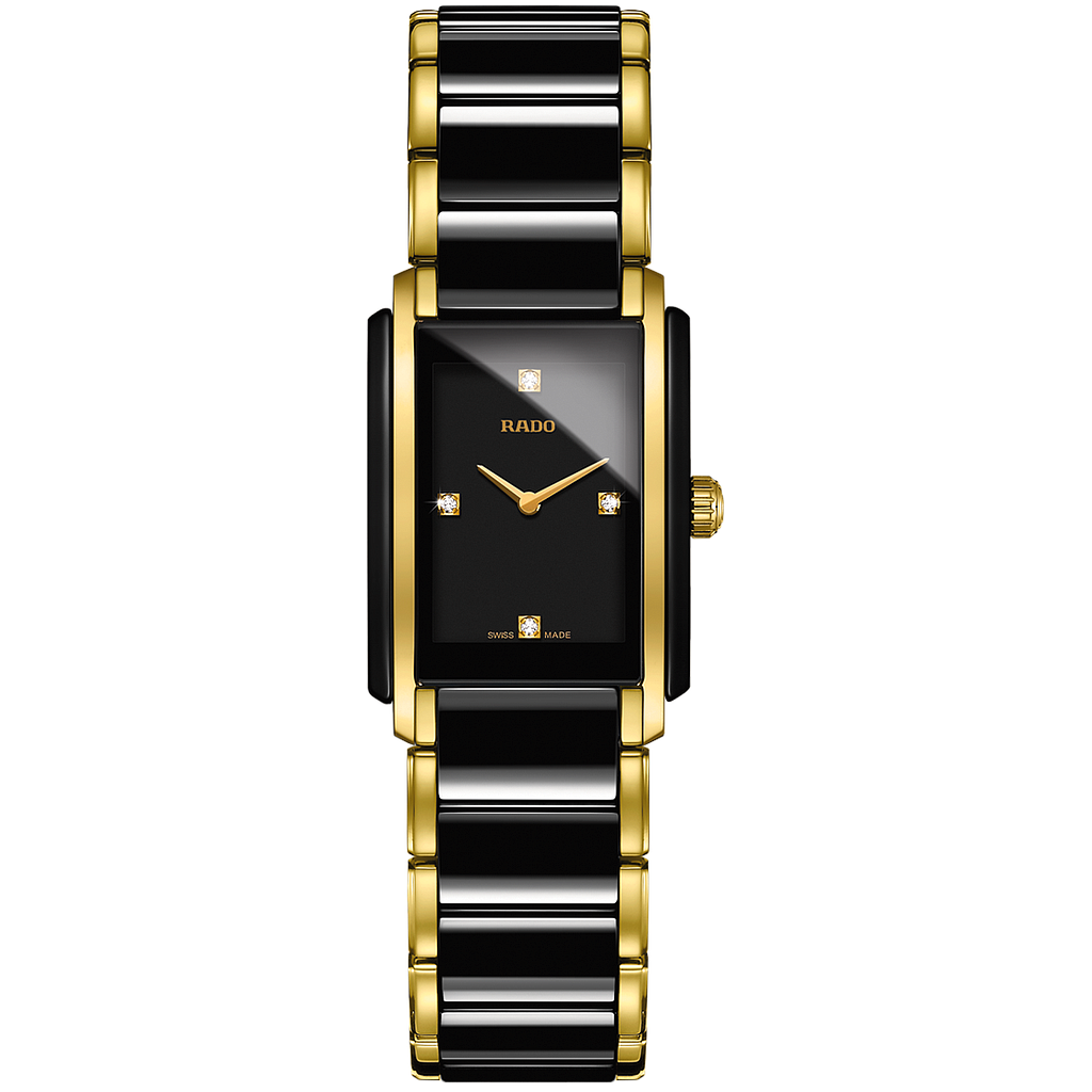 INTEGRAL BLACK/GOLDEN CUARZO 22,7MM ACERO & CERÁMICA NEGRO ACERO & CERÁMICA