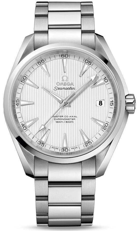 SEAMASTER AQUA TERRA 150M MASTER CO AXIAL AUTOMATIC 41,5MM STEEL SILVER STEEL