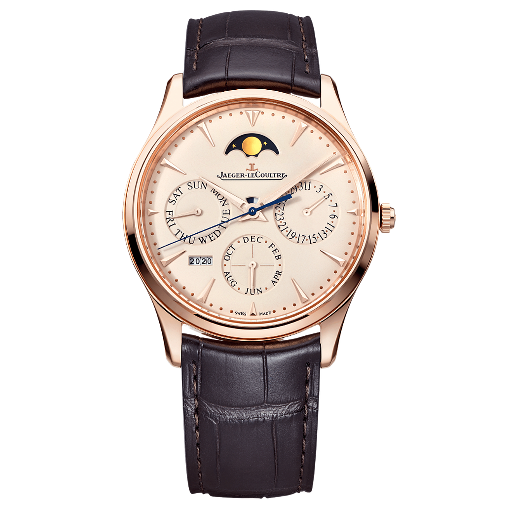 MASTER ULTRA THIN MASTER ULTRA THIN PERPETUAL AUTOMATIC 39MM ROSE GOLD BEIGE ALLIGATOR