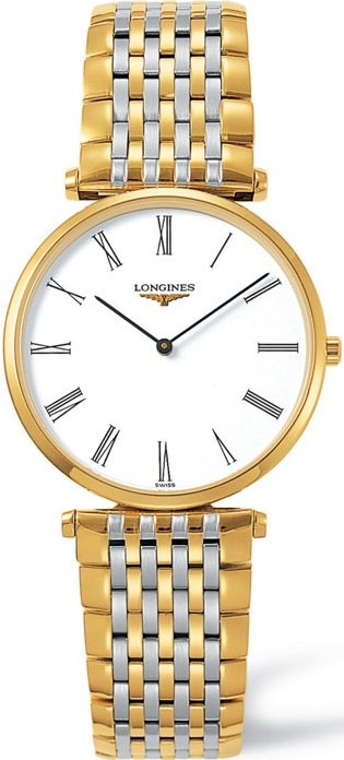 LA GRANDE CLASSIQUE QUARTZ 33,5MM STEEL & PVD WHITE STEEL & PVD