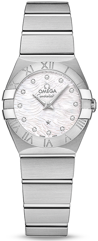 CONSTELLATION QUARTZ 24MM QUARTZ 24MM STEEL MOTHER OF PEARL STEEL