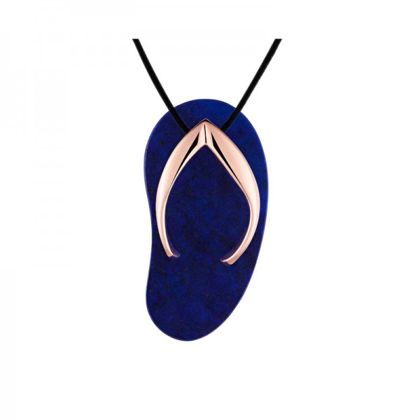 SHANKLA MAGIC BLUE PENDANT 0.0 18K ROSE GOLD