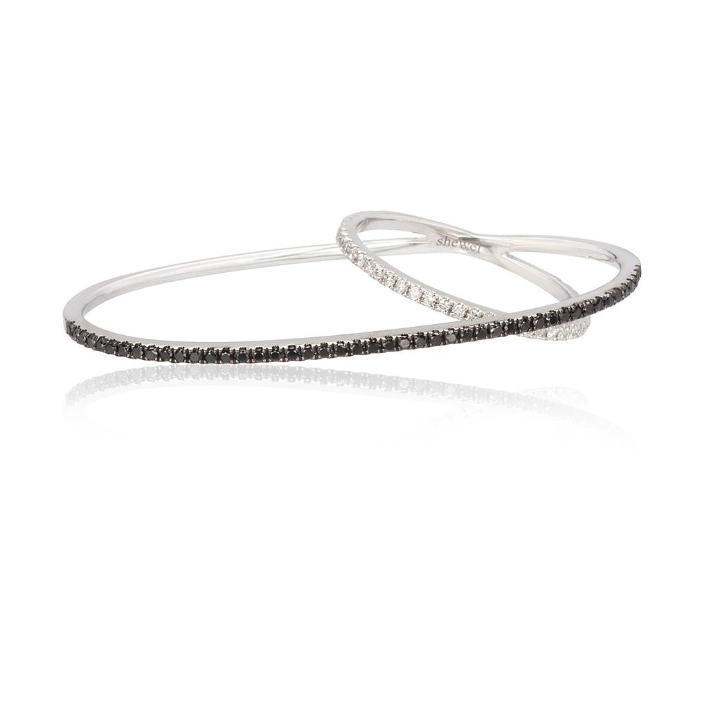 GOLD & ROSES SHEWEL RING 0.0 18K WHITE GOLD 13