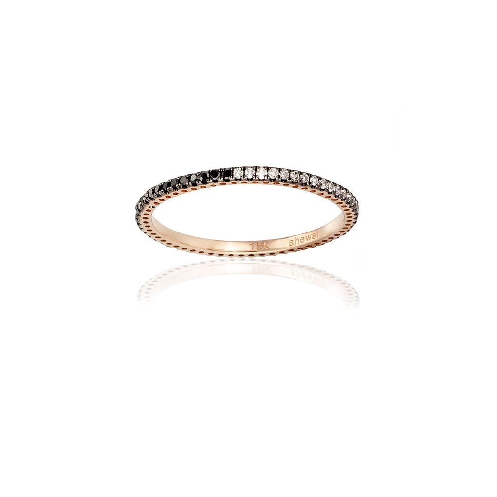 GOLD & ROSES SHEWEL RING 0.0 18K ROSE GOLD 15