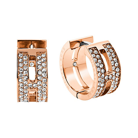 MICHAEL KORS EARRINGS HOOP 0.0
