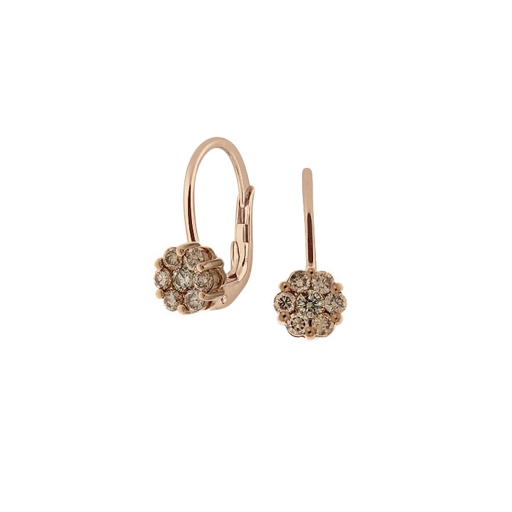 GENEVE CLASSIC EARRINGS 1.6 18K ROSE GOLD MEDIUM