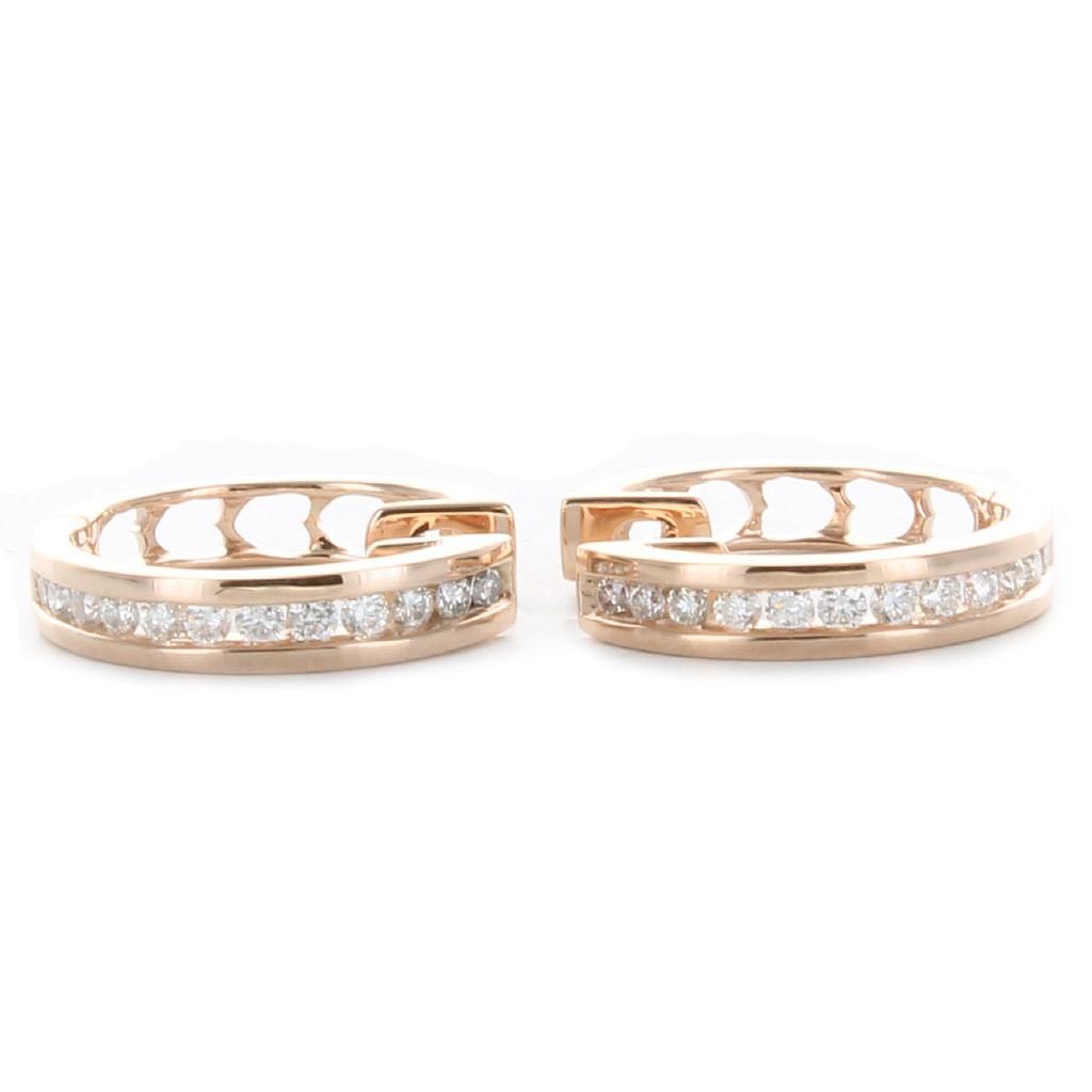 GENEVE EARRINGS HOOP 4.34 18K YELLOW GOLD