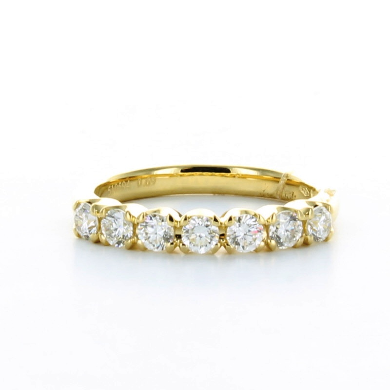 GENEVE RING ETERNITY 4.12 18K YELLOW GOLD 54