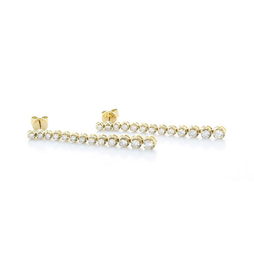 GENEVE CLASSIC EARRINGS 4.48 18K YELLOW GOLD