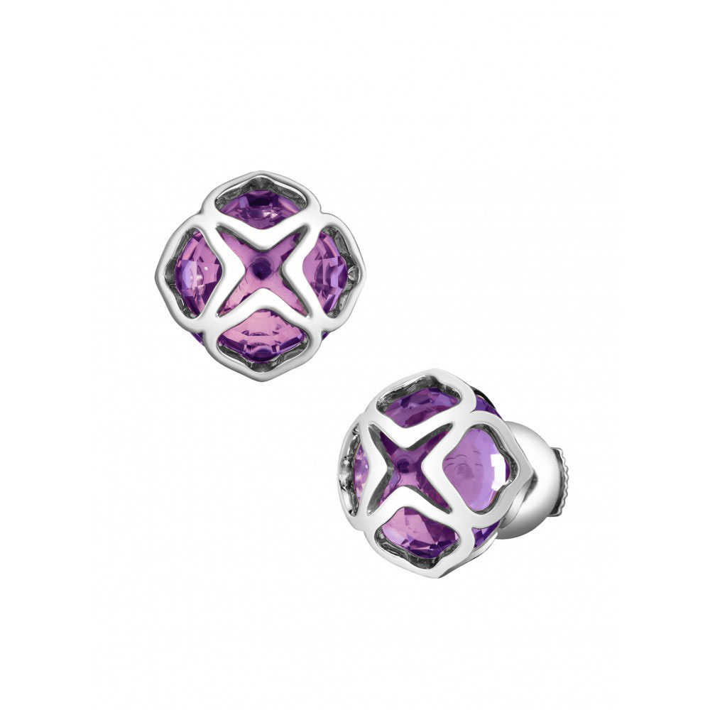 CHOPARD IMPERIALE EARRINGS 4.45 18K WHITE GOLD