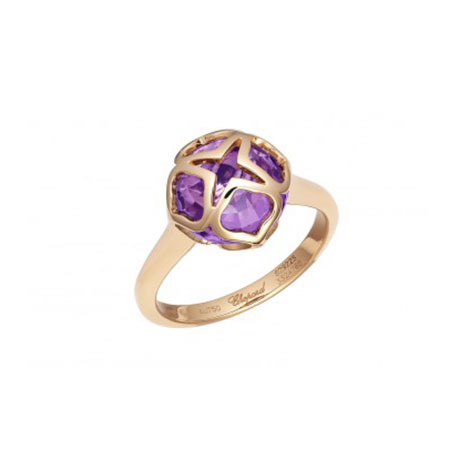 CHOPARD IMPERIALE RING 4.4 18K ROSE GOLD 53