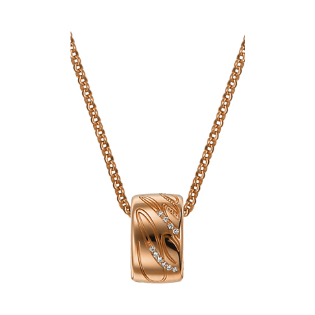 CHOPARD CHOPARDISSIMO NECKLACE 1.6 18K ROSE GOLD