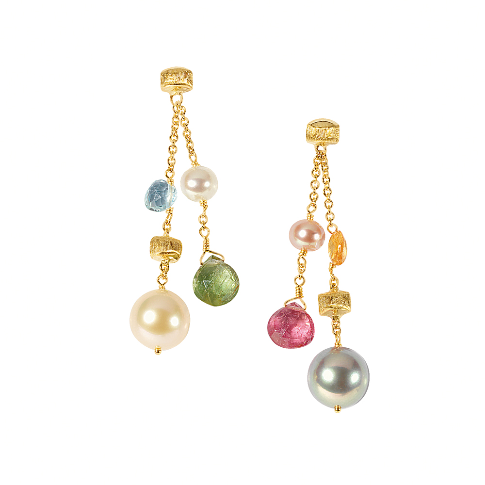 MARCO BICEGO PARADISE EARRINGS 4.66 18K YELLOW GOLD