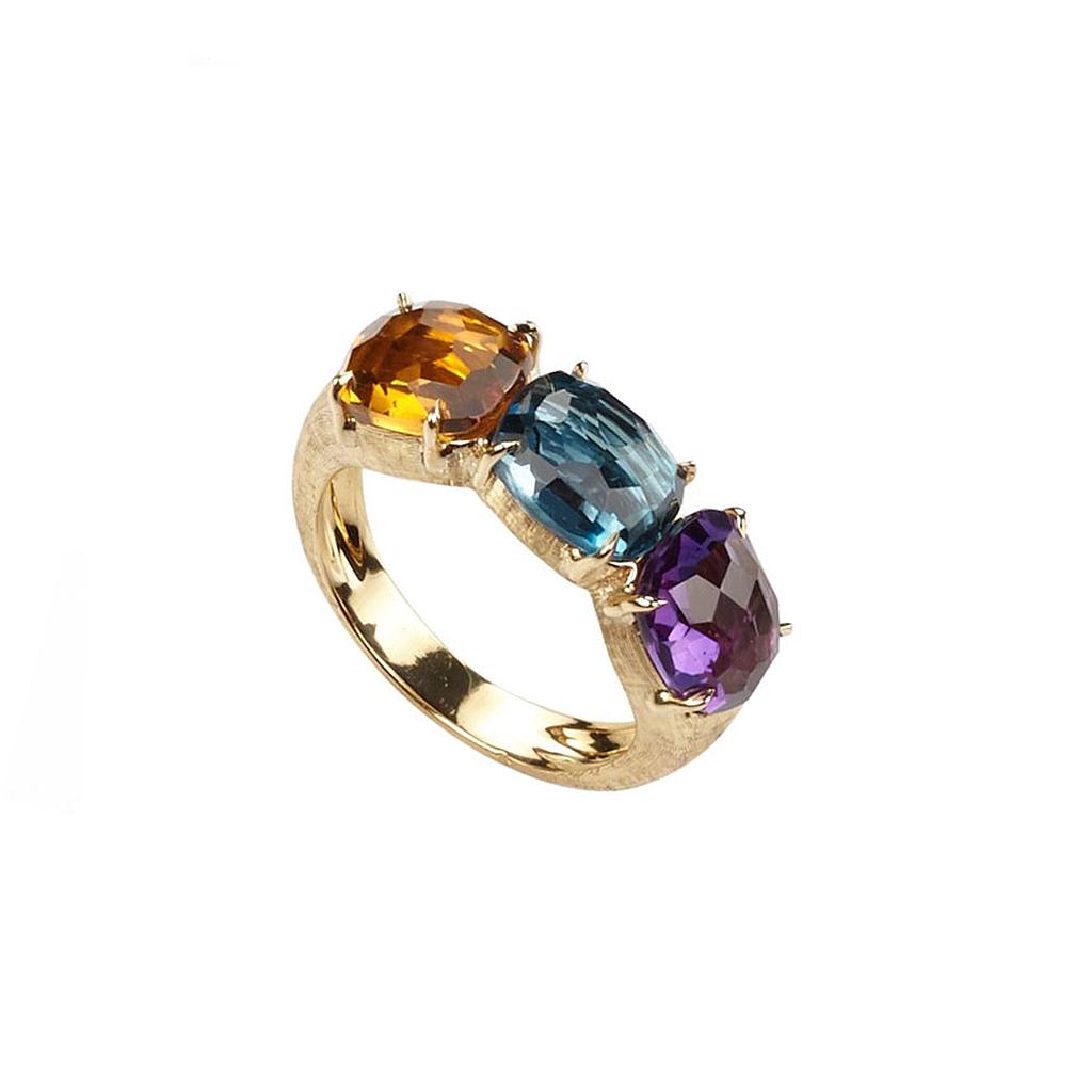 MARCO BICEGO MURANO RING 7.53 18K YELLOW GOLD