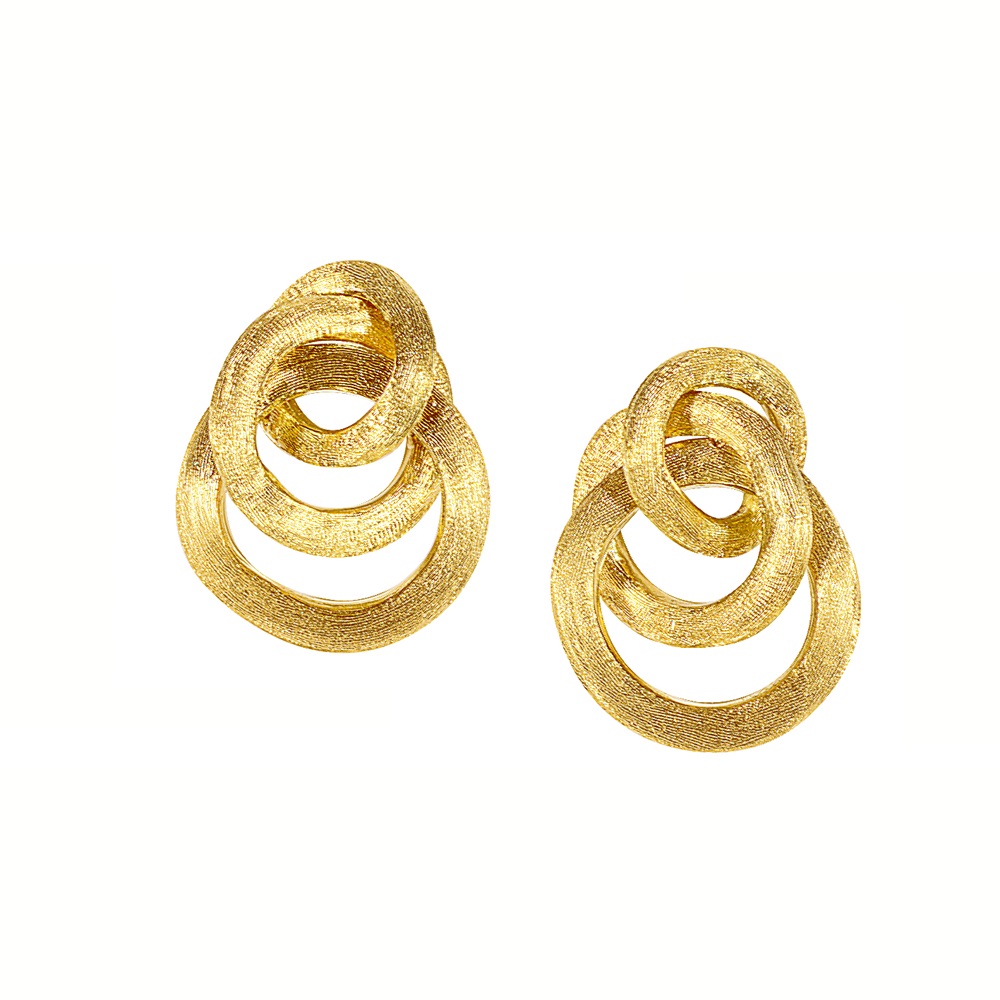 MARCO BICEGO JAIPUR LINK EARRINGS 12.69 18K YELLOW GOLD