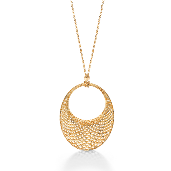 GUCCI DIAMANTISSIMA NECKLACE 14.4 18K YELLOW GOLD 45CM