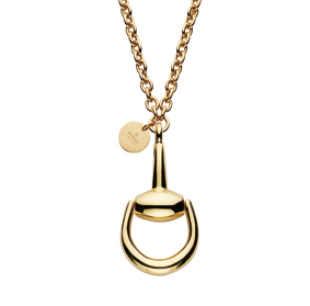 GUCCI HORSEBIT NECKLACE 29.0 18K YELLOW GOLD 53CM