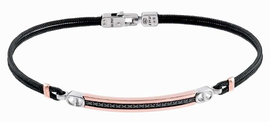 ZANCAN REKORD 925 BRACELET 5.2 18K WHITE AND ROSE GOLD