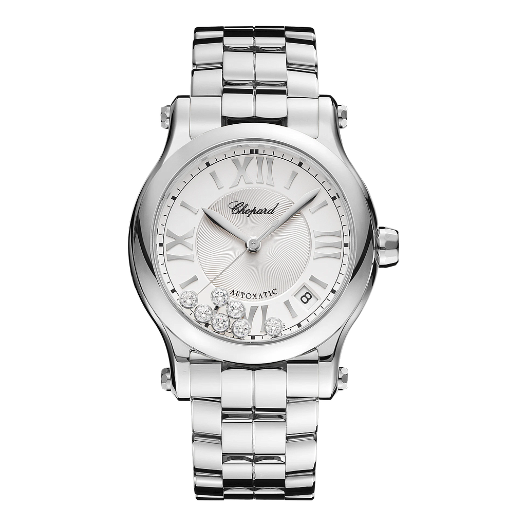 HAPPY SPORT 36 AUTOMATIC 36MM STEEL SILVER STEEL