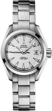 SEAMASTER AQUA TERRA 150M QUARTZ 30MM STEEL SILVER STEEL