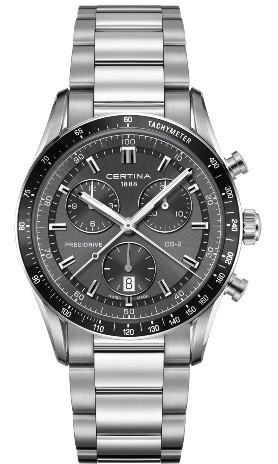 DS 2 CHRONOGRAPH QUARTZ 41MM STEEL GREY STEEL