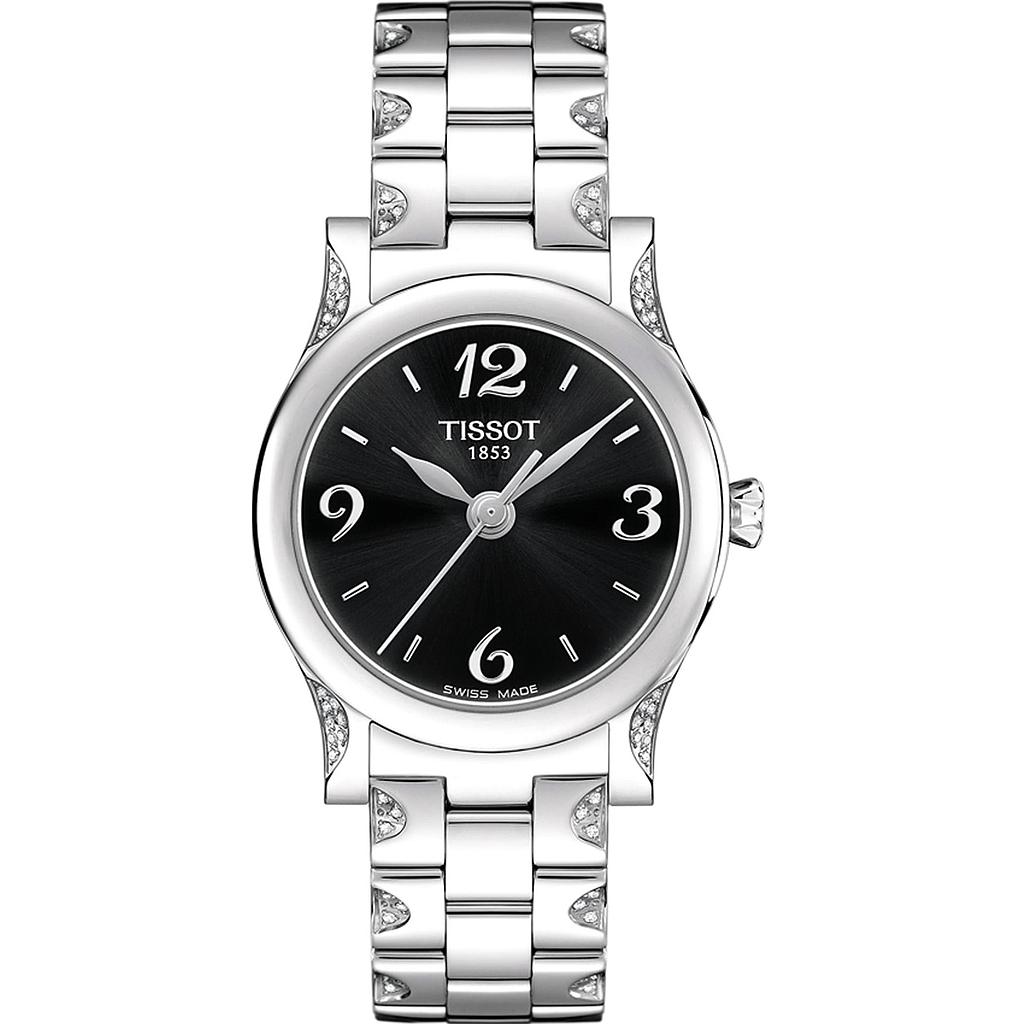 STYLIS T QUARTZ 28MM STEEL BLACK STEEL