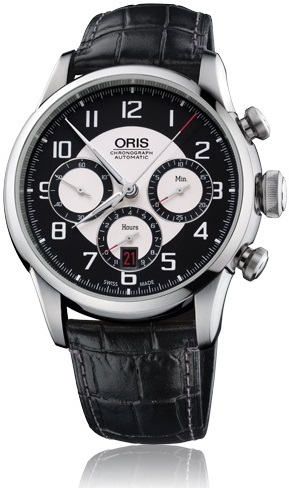 RAID 2011 CHRONOGRAPH AUTOMATIC 43,5MM STEEL BLACK ALLIGATOR