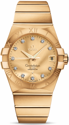 CONSTELLATION CO AXIAL 38MM AUTOMATIC 38MM CHAMPAGNE GOLD
