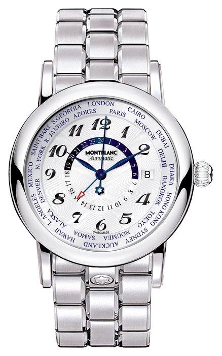 STAR WORLD TIME GMT AUTOMATIC 42MM STEEL SILVER STEEL