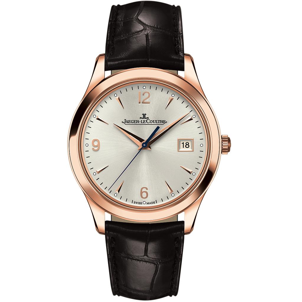 MASTER CONTROL DATE AUTOMATIC 39MM ROSE GOLD SILVER ALLIGATOR
