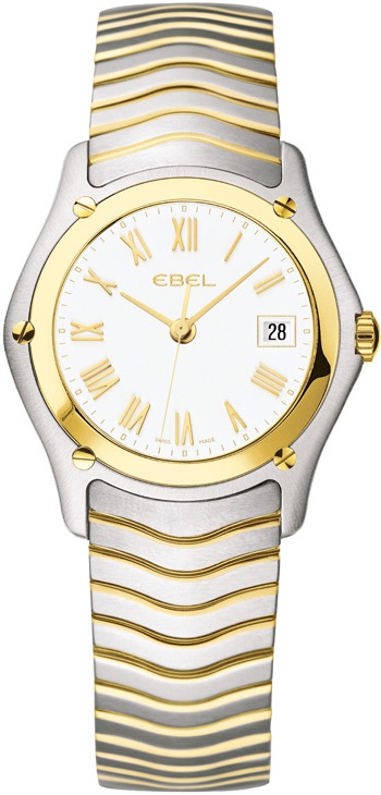 WAVE LADY QUARTZ 27,3MM STEEL & GOLD WHITE STEEL & GOLD